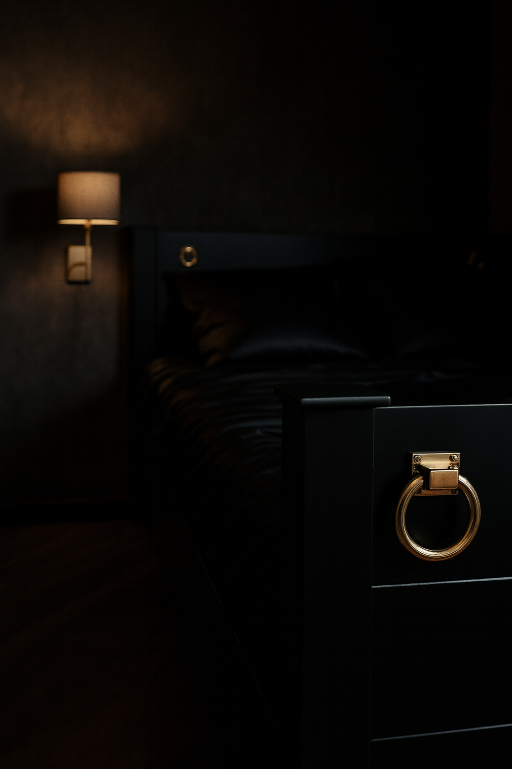 Bomina Bett - Ringe Detail